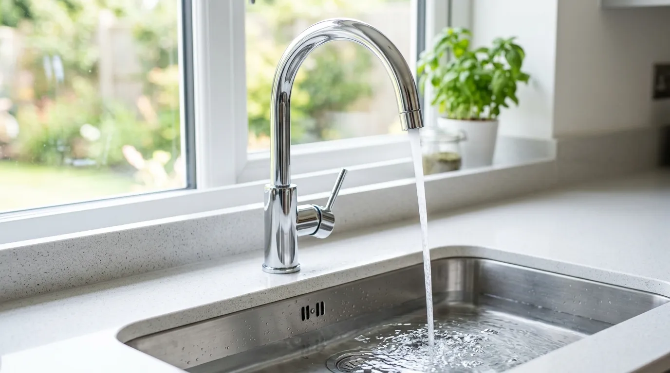 Local Plumbing Master Pros same day plumber fixing a faucet in Youngstown, CA